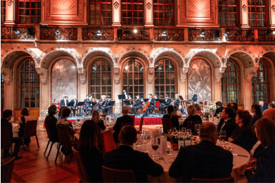 Philharmonic Ensemble performing The New year's Concert at Palais Ferstel