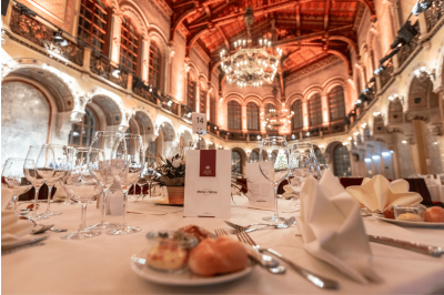 View of the festive hall of Palais Ferstel